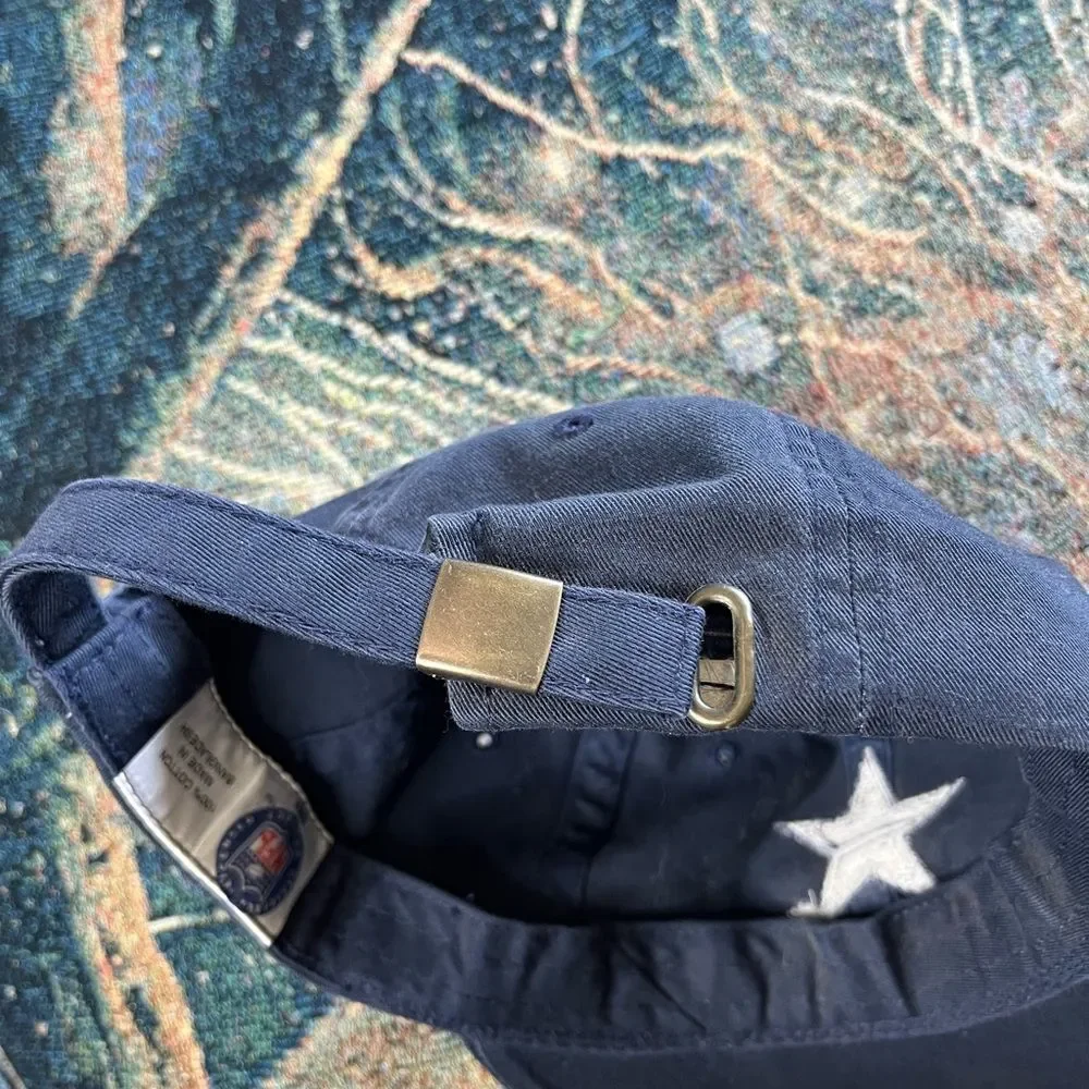Vintage NFL Dallas Cowboys Dark Navy Blue Baseball Cap SnapBack Streetwear Y2K